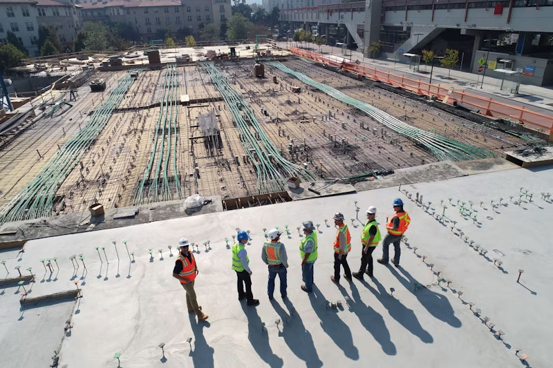 Factory Foundation Construction